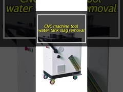 0.75mm Keakuratan CNC Coolant Filtrasi 8000L/H Coolant Tank Pembersihan