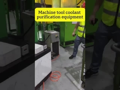 Mesin Alat Tangki Air Peralatan Penghapusan Minyak CNC Coolant Filter System