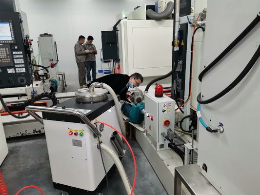 Pusat Mesin CNC Coolant Tank Cleaner 220V Mesin Coolant Filtrasi Sistem