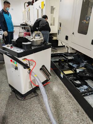 Mesin Alat Mesin Pembersih Kerucut Besi Mesin Penghapus Kerucut Tangki Air CNC