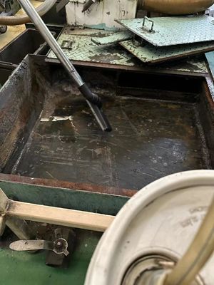 8000L/H Mesin Pembersih Limbah CNC Alat Peralatan Penghapusan Limbah