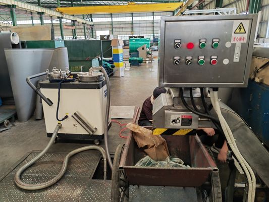 Mesin pembersih CNC dengan aliran tinggi dengan kekuatan hisap tinggi