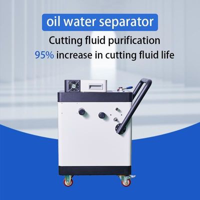 Mesin Alat CNC pendingin Skimmer Floating Oil Pembersihan Ozon Sterilisasi