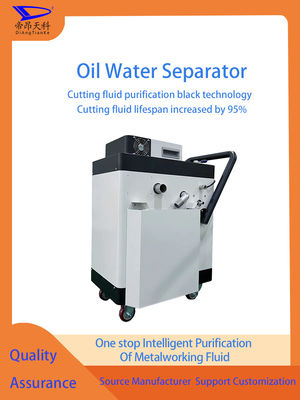 Pemasangan Mudah Pada Tangki Coolant Mesin CNC Unit Filtrasi Coolant CNC Dengan Kecepatan Sabuk Disesuaikan Untuk Manajemen Coolant
