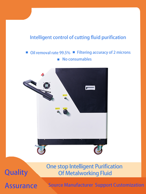 CSRM-100 CNC Coolant Filter System Mode Operasi Otomatis 650400800mm Menyediakan Filtrasi Coolant untuk Alat Mesin CNC