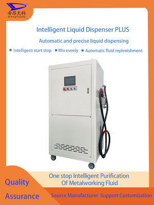 Kapasitas Tangki Air 120L Dispenser Fluida Pemotong Fluida Kompatibel Coolants Dimensi 9506001580mm Dirancang untuk Pengelolaan Fluida