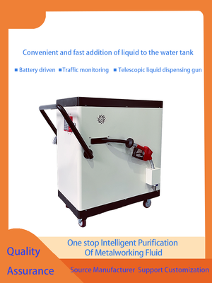 Not Have Installation Automated Coolant Delivery Machine White Ensures Precise Coolant Measurement and Delivery Accuracy