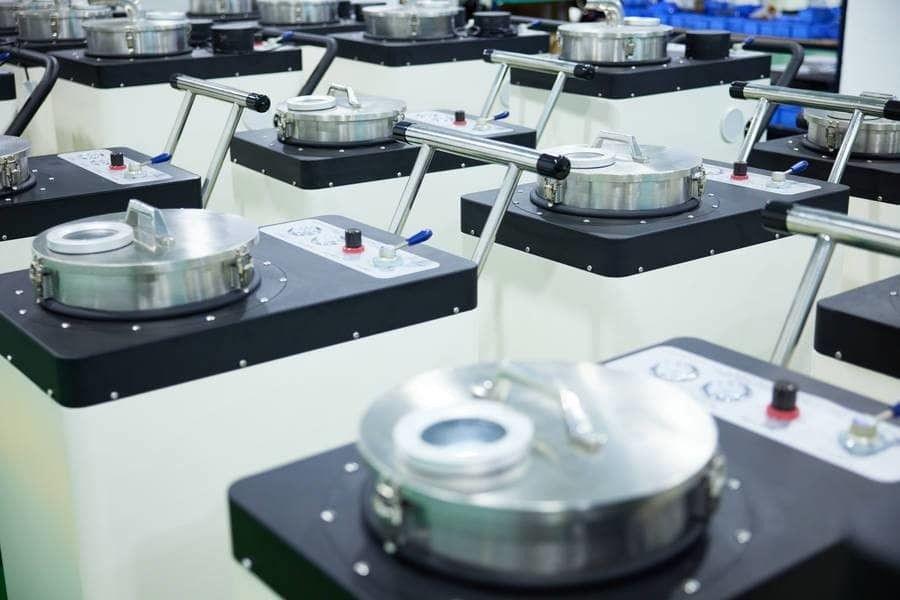 0.75mm Akurasi CNC Coolant Filter System Tank Cepat Pemotongan Perubahan Cairan