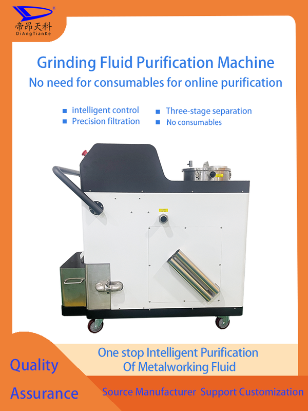 Tekanan udara kerja 0,4-0,6MPa Sistem filter pendingin CNC yang dirancang untuk menghilangkan partikel dan memperpanjang masa pakai pendingin